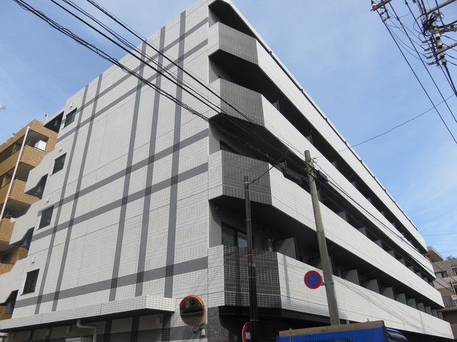 大田区下丸子のマンションの建物外観