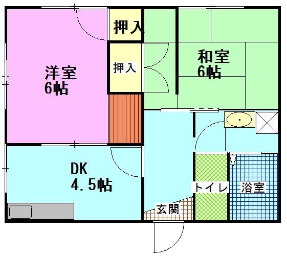 ラフォーレ・アイの間取り