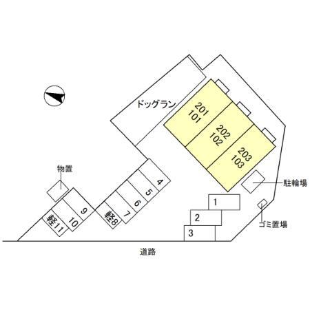 【ロイル西中町の駐車場】