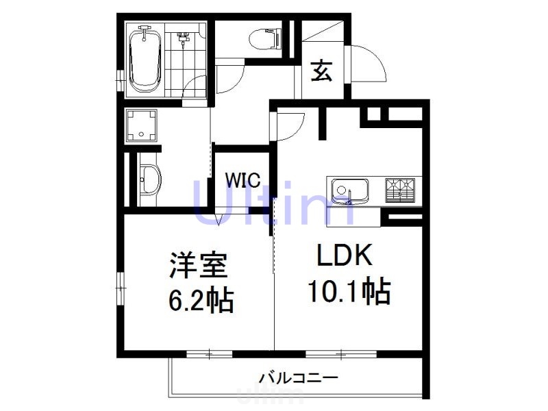 エーデルハイム東香園II番館の間取り