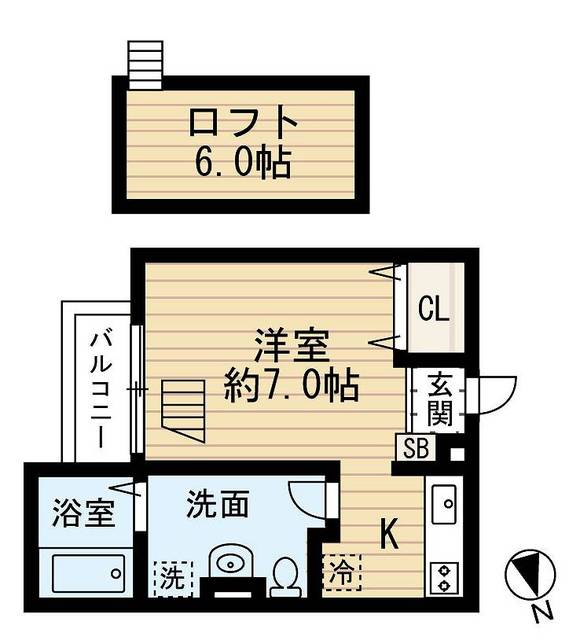 グリーンリーフ香ヶ丘の間取り