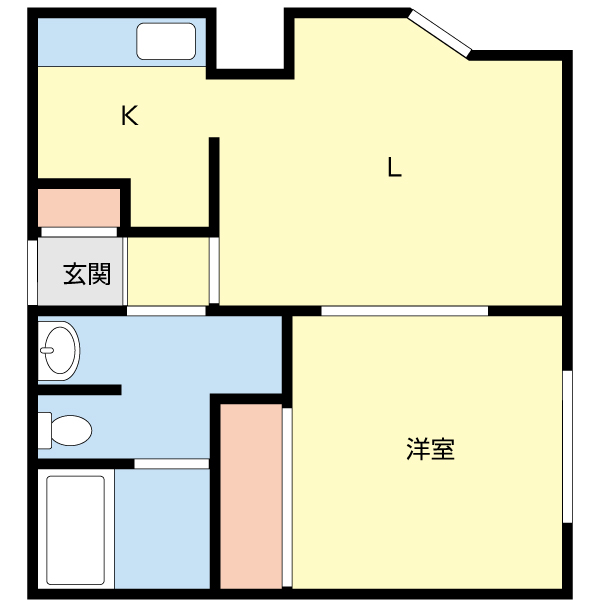 プランドール西町の間取り