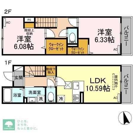 【グラナーデ高井戸東の間取り】