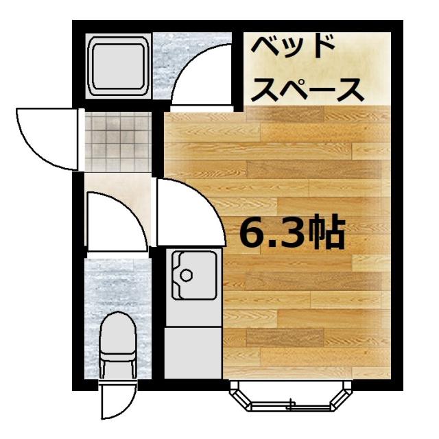 レジェンド万代の間取り