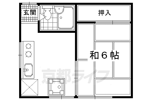 メゾン堀内の間取り