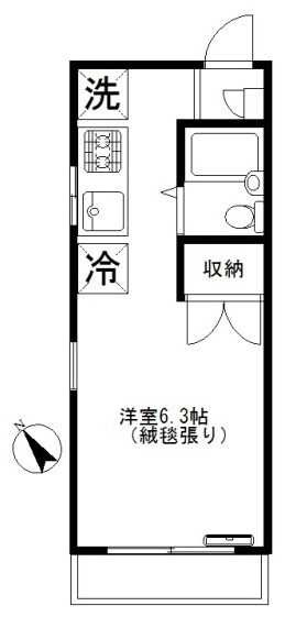 ラポール等々力の間取り