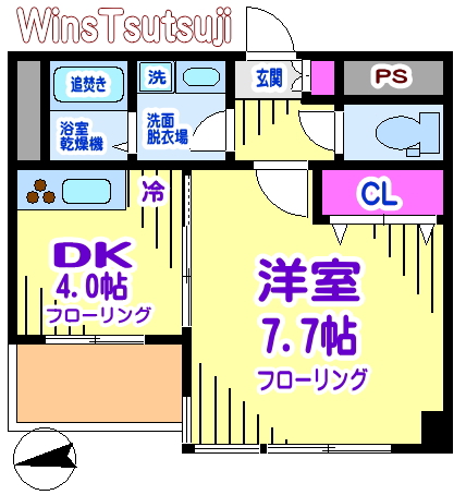 ラフィネールの間取り