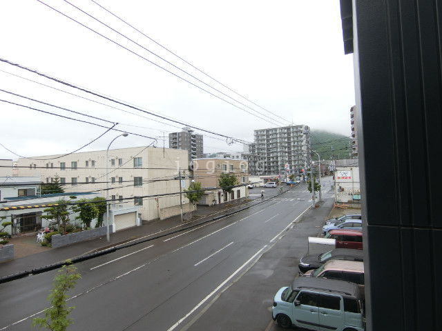 【札幌市西区山の手三条のアパートの眺望】