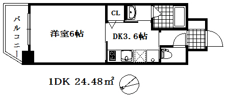 ワールドアイ神戸湊町の間取り