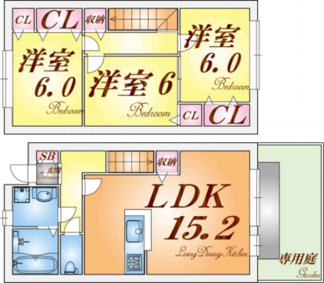 レシデンシアの間取り