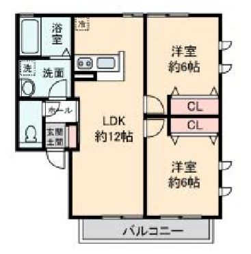 ルミエール湘南Iの間取り