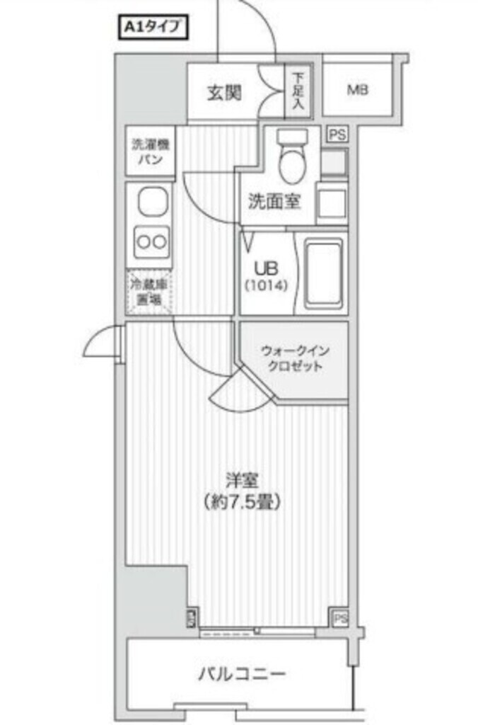 レジディア笹塚IIの間取り