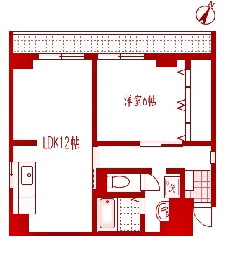 神奈川県川崎市川崎区小川町（マンション）の賃貸物件の間取り