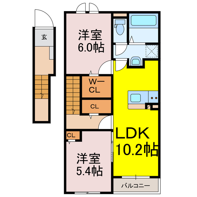 ヒカルサ加須の間取り
