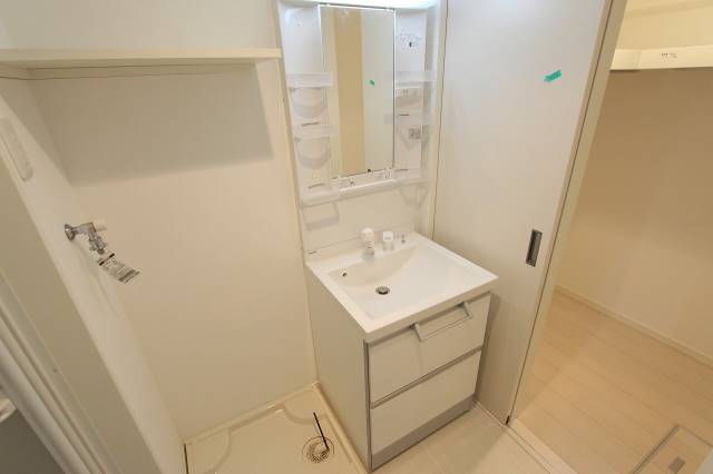 洗面設備　１０２号室写真