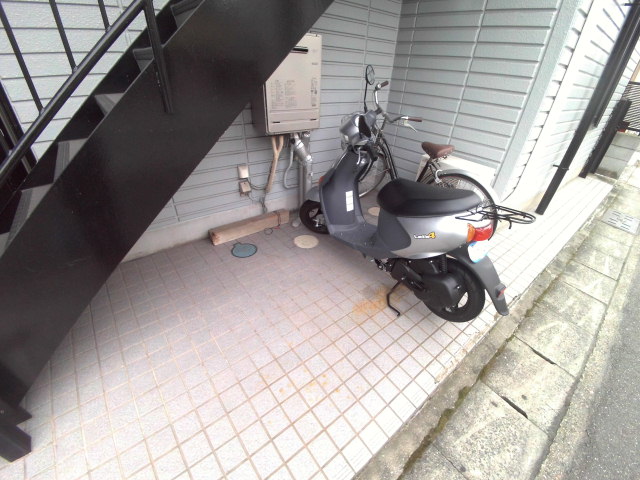 その他共有部分　駐輪スペースとして使われています