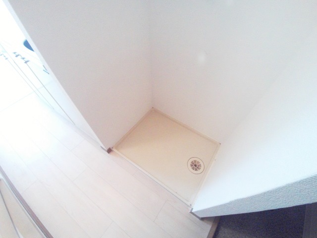 洗面設備　もちろん室内に洗濯機置場があります