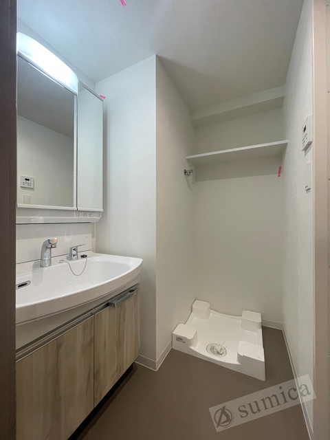 洗面設備　洗面脱衣所付き！独立洗面台が便利です♪♪