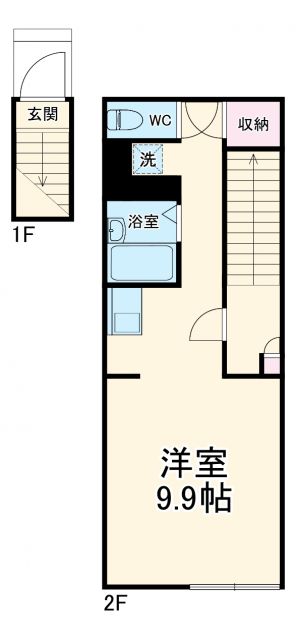 エスタシオン大成の間取り写真
