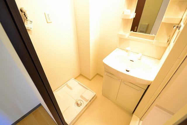 洗面設備　脱衣場もしっかりあります。