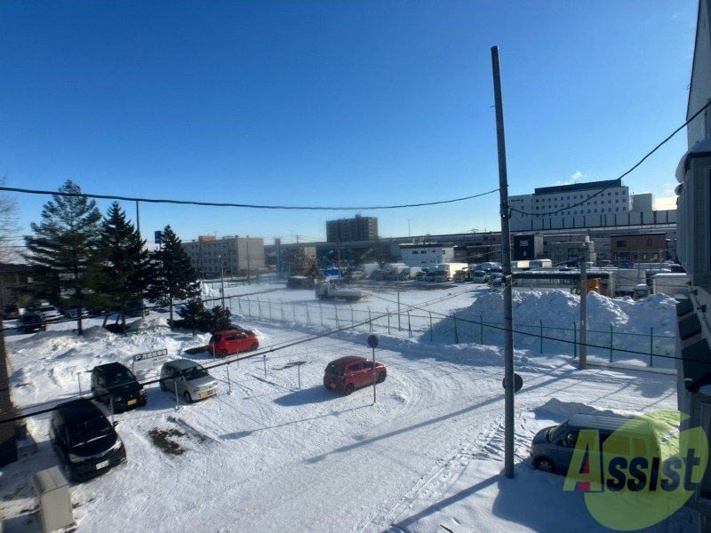 眺望　眺望はこちら。静かな住宅街という印象を受けました。