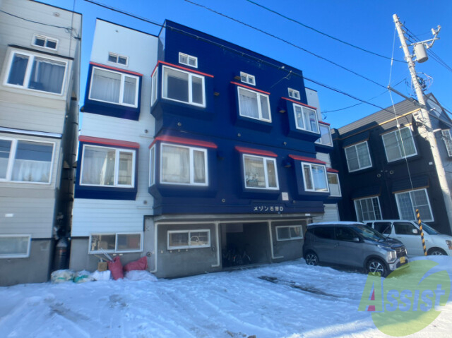 建物外観　札幌市東区北三十五条東「メゾン石狩Ｄ棟」