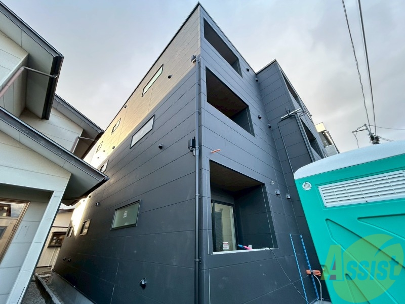 建物外観　仙台市若林区一本杉町「グロウランス薬師堂２」