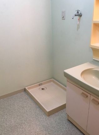 その他設備　コンパクトで使いやすい洗面所