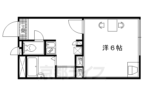 レオパレスシュテルンの間取り写真