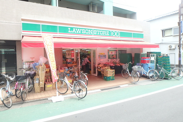 コンビニ　ローソンストア100板橋本町店（コンビニ）まで169m