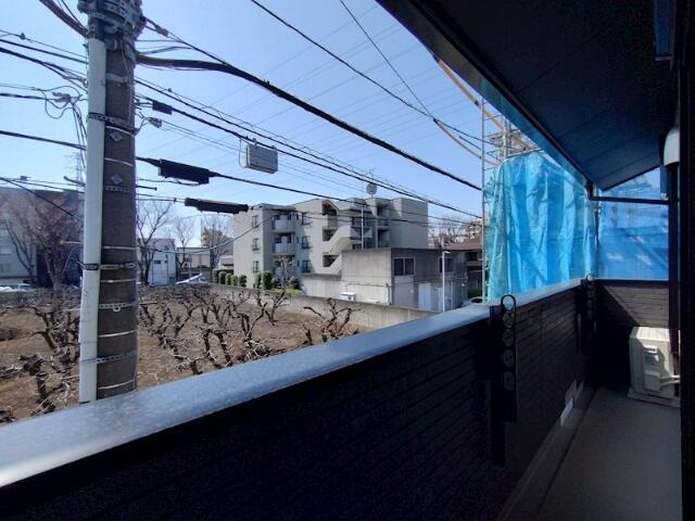 バルコニー　日当たり良好なバルコニー♪　洗濯物も楽しめます！