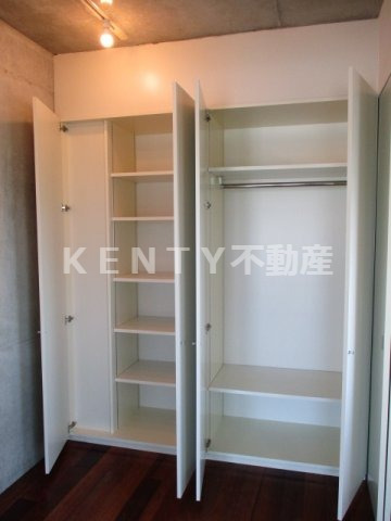 収納　収納のためのスペースです