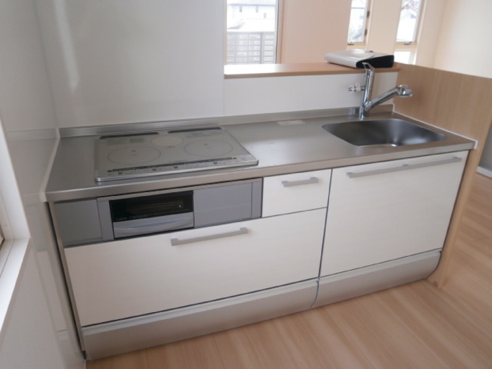 キッチン　ＩＨ・浄水器（別途契約）付き対面キッチン