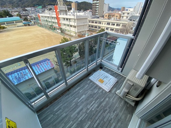 バルコニー　※別部屋の写真です