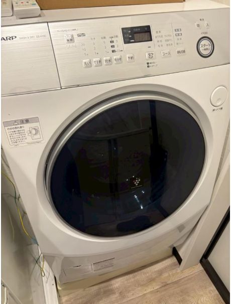 その他設備　ドラム式洗濯機付き☆