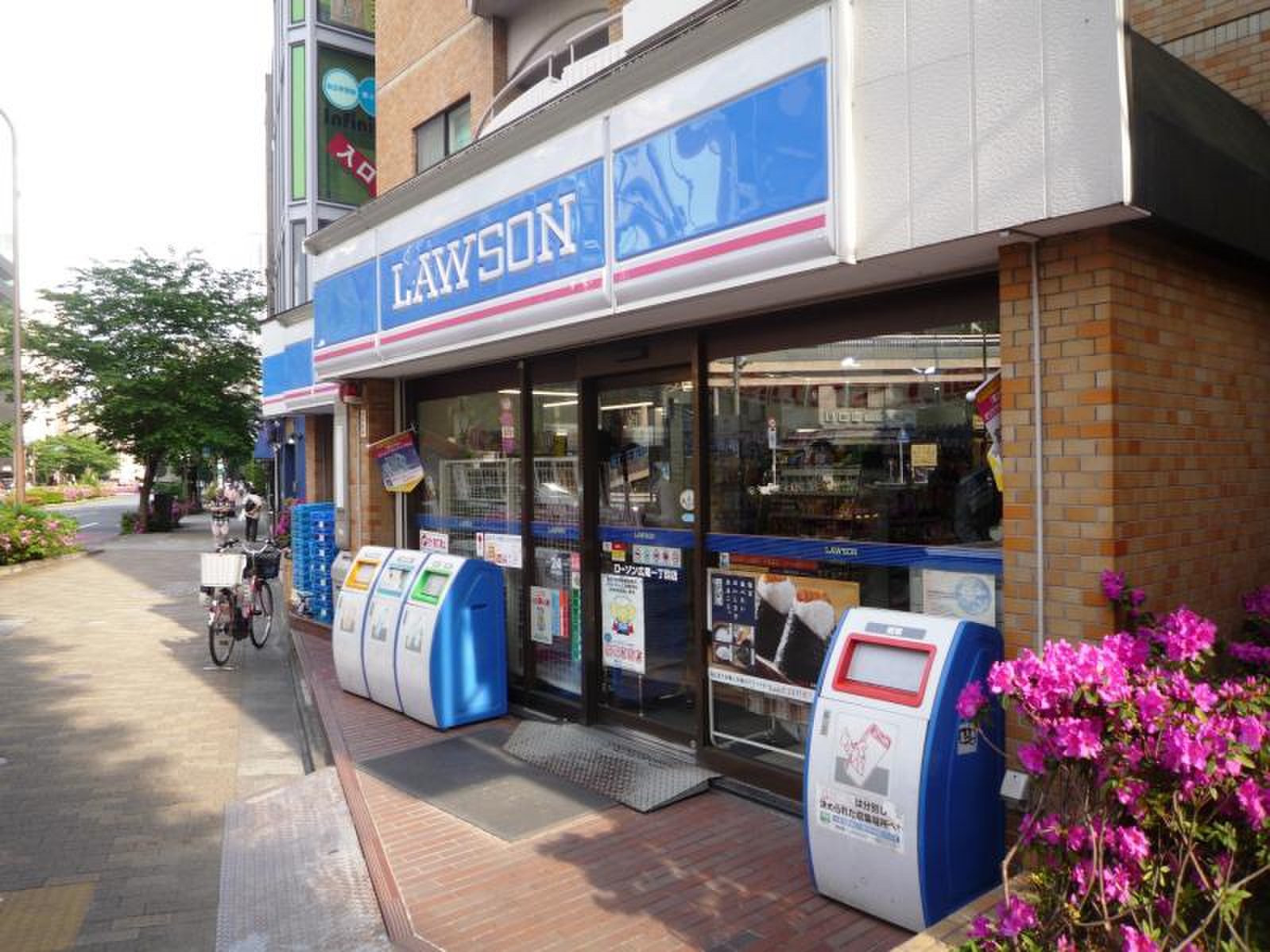 コンビニ　ローソン広尾一丁目店（コンビニ）まで173m