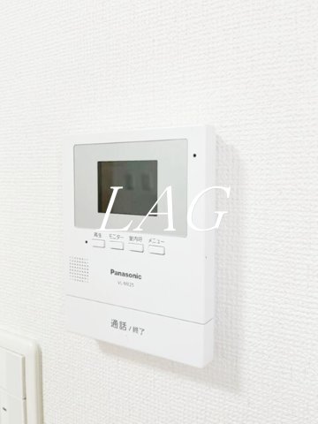 セキュリティ　モニター付きインターホンです。