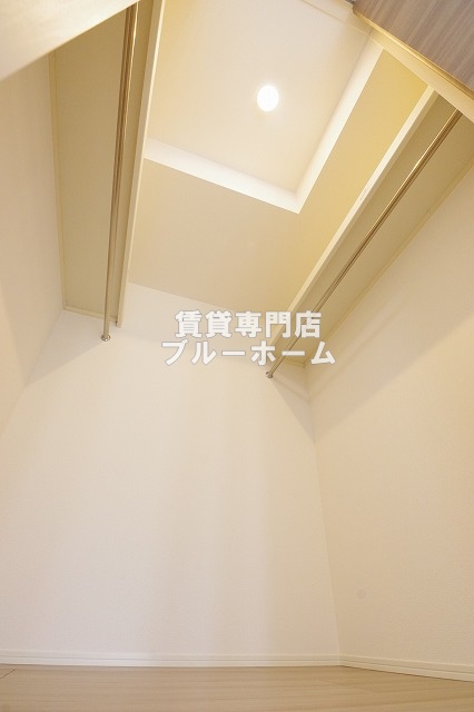 収納　大容量のウォークインクローゼット！
