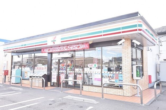 コンビニ　セブン-イレブン 郡山東原店（コンビニ）まで500m