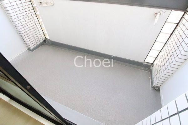 バルコニー　※別部屋の写真です
