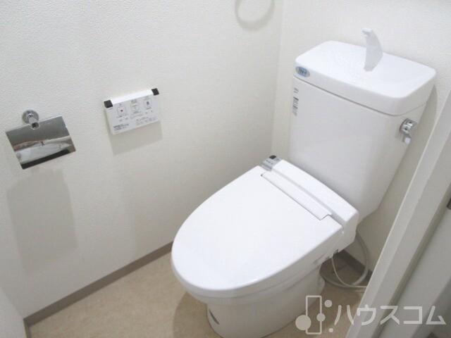 トイレ　トイレも綺麗にお使いいただけます。