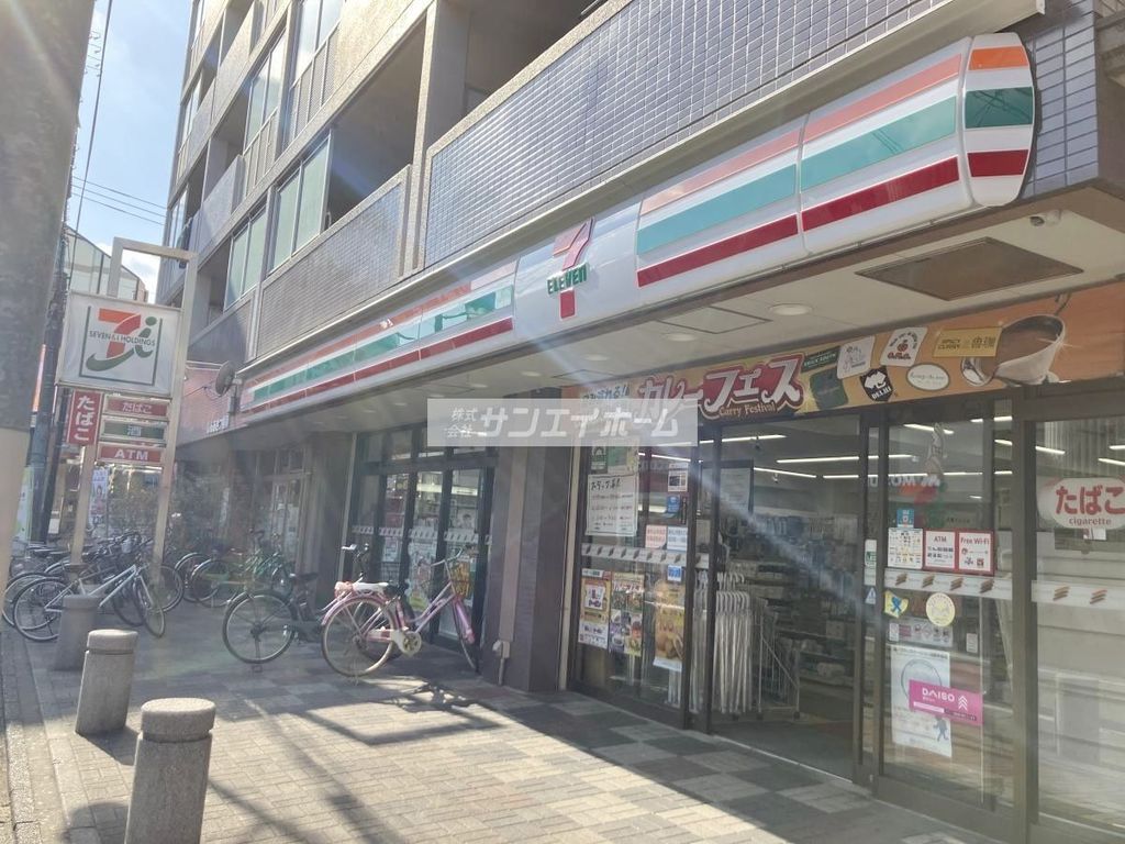 コンビニ　セブンイレブン東村山秋津駅前店（コンビニ）まで430m