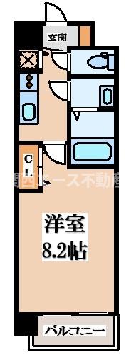 フォーリアライズ大阪エレナの間取り写真