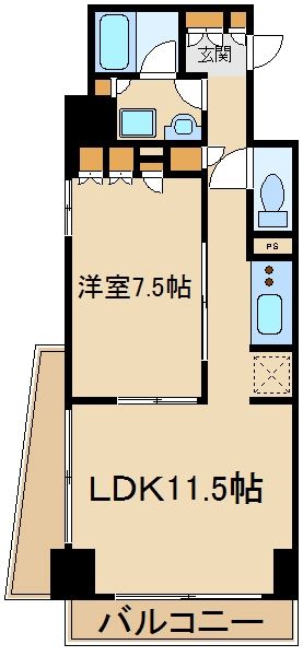 パークアクシス板橋本町弐番館の間取り写真