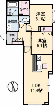 La peintureの間取り写真
