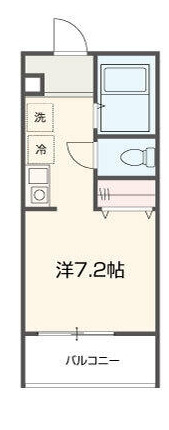 ＪＲ埼京線 北与野駅 徒歩13分 3階建 築1年の間取り写真