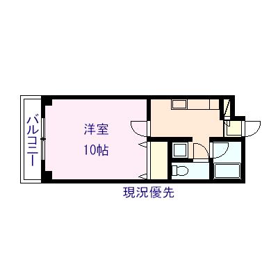 太茂ハイツの間取り