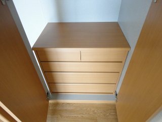 その他設備　収納スペースも充実。