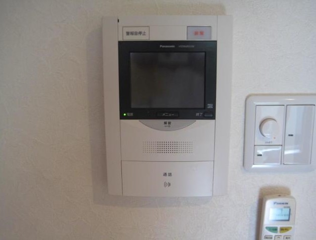 セキュリティ　モニタ付きインターホン