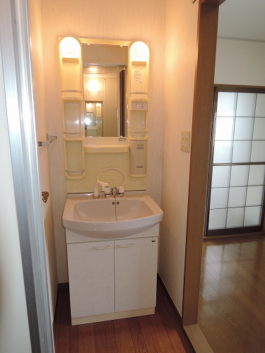 洗面設備　室内写真は同タイプ別部屋です